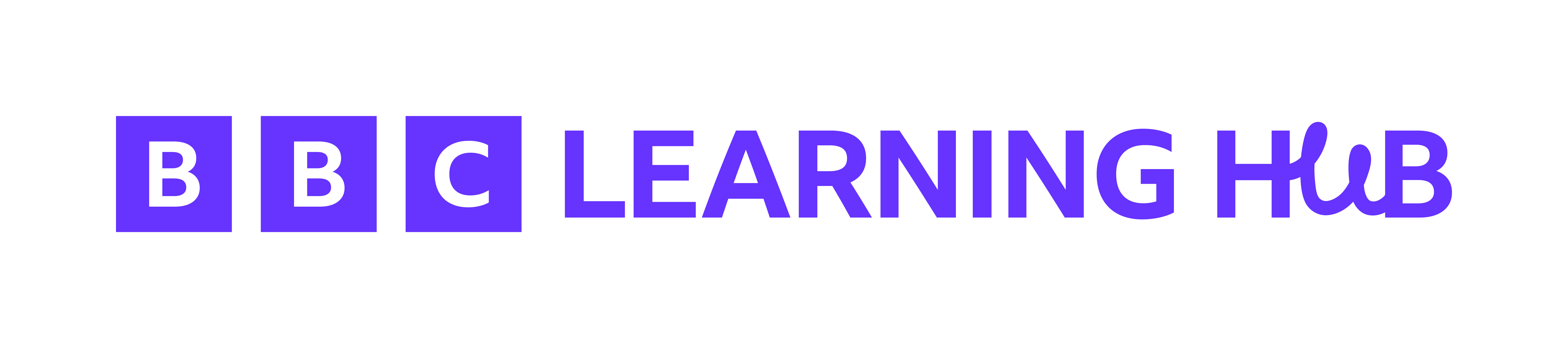 Logo for BBC Learning Hub
